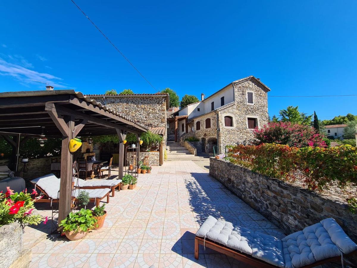 Mes Maisons Gardoises, Two Gites Sleeping 13 With Two Private Pools, Kids Room, Laundry, Disco, Free Wifi, Linen And Dog'S Are Welcome Gagnières Exterior foto