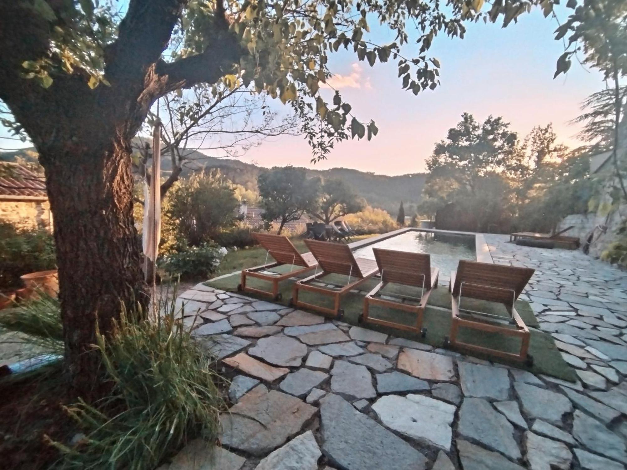 Mes Maisons Gardoises, Two Gites Sleeping 13 With Two Private Pools, Kids Room, Laundry, Disco, Free Wifi, Linen And Dog'S Are Welcome Gagnières Exterior foto